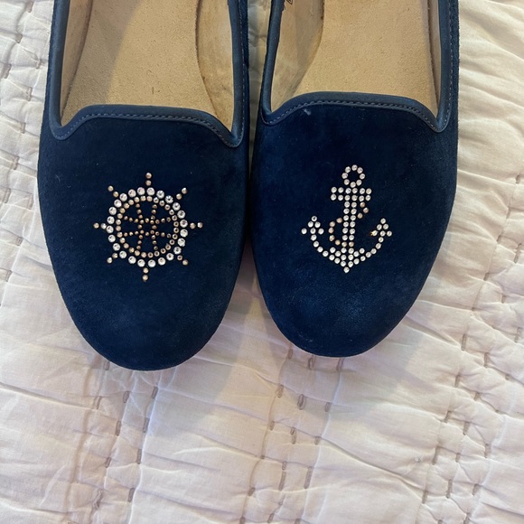 UGG Sea Glisten Navy w Swarovski Elements Size 7 - Picture 5 of 6